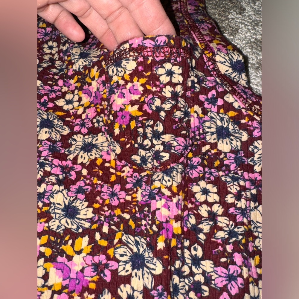Free People Floral Sleeveless Top - Multicolor🌼 - Picture 8 of 12